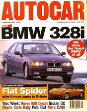 AUTOCAR MAGAZINE 01-FEB-95 -