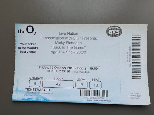 Micky flanagan london - o2,