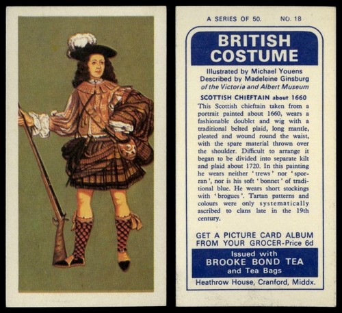 Scottish chieftain about - about, 1660