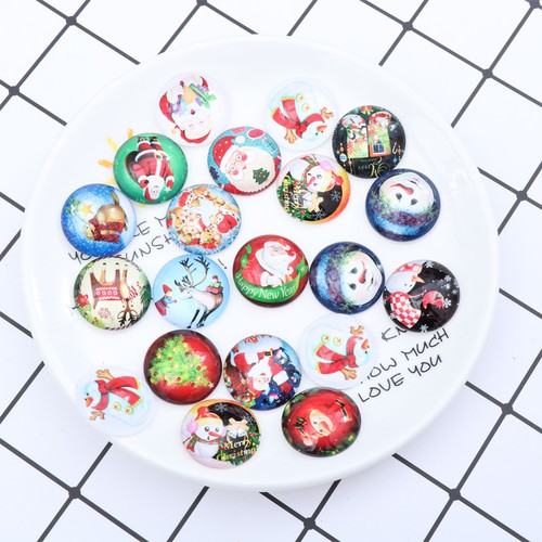 Pcs glass round - 20, mosaic