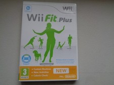 Wii Fit Plus Console DVD Fitness Game only Used