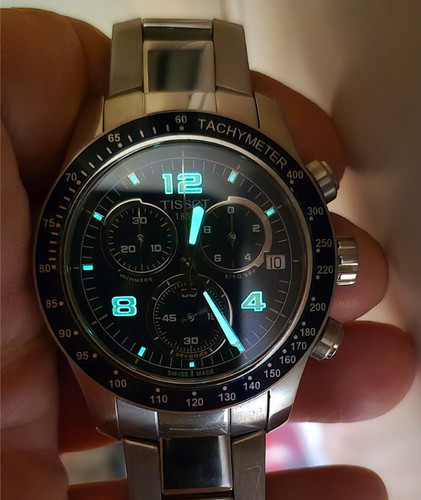 Tissot blue saphire - *tissot, saphire"