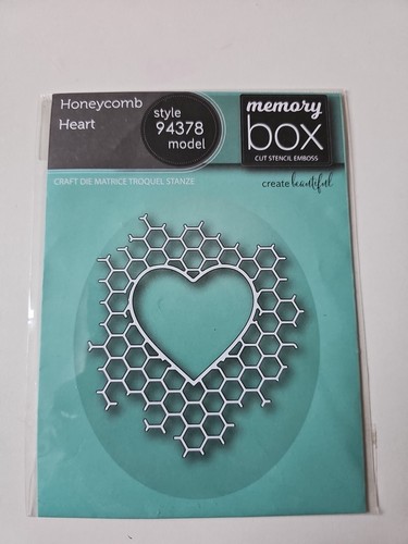 Memory box honeycomb heart - memory,