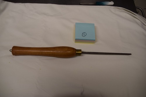 Wood turning spindle - wood, 1/8