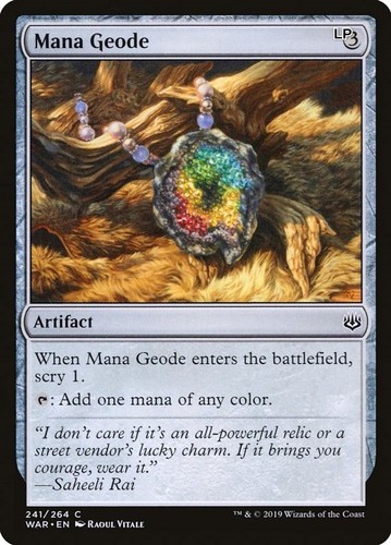 Mana geode 241 war - -,