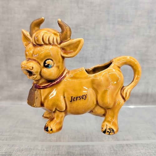 Vintage ceramic jersey cow - ceramic,