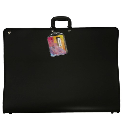Art portfolio case with - art,