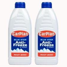 CarPlan Blue Star Ready Mixed Antifreeze & Coolant - 1L x 2