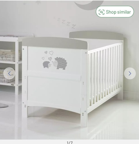 Obaby grey hedgehog - hedgehog, grace