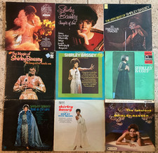 15 x SHIRLEY BASSEY  VINYL LP