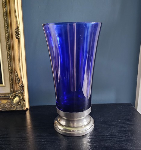Vintage cobalt blue - blue, glass