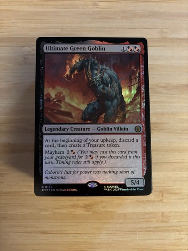 Mtg red black goblin villain - red, goblin/villain