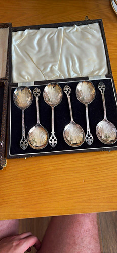 Silver plated boxed - spoon, set