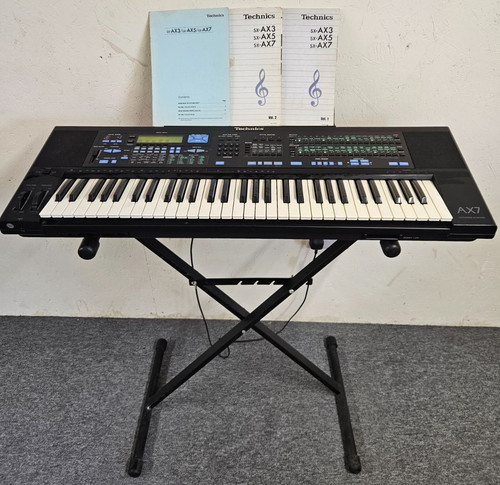 Technics ax7 keyboard - sx-ax7, pcm