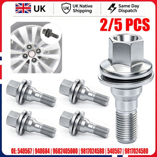 5pcs wheel bolts nuts studs - bolts,