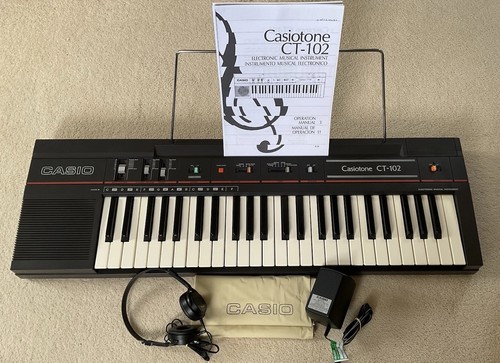 Casio casiotone 102 - casio, ct-102