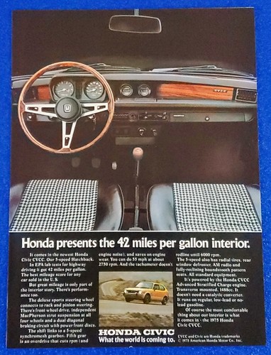 1975 honda civic classic - civic,