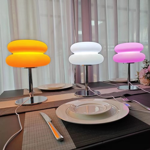 Colourful mushroom lamp - mushroom,