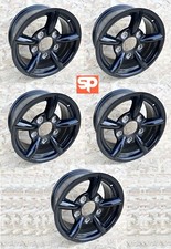 5X Gloss Black Alloy Wheels SP