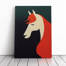 Abstract Horse No.8 Canvas