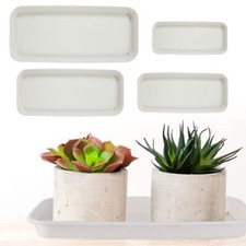 Pot Rectangle Plastic Tray