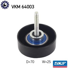 DEFLECTIONGUIDE PULLEY VRIBBED