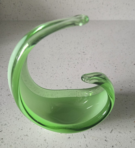 Vintage murano green white - vintage, &