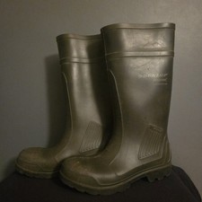 Dunlop Purofort Proffessional Steel Toe Wellies Mens Size UK 7 - EU 41