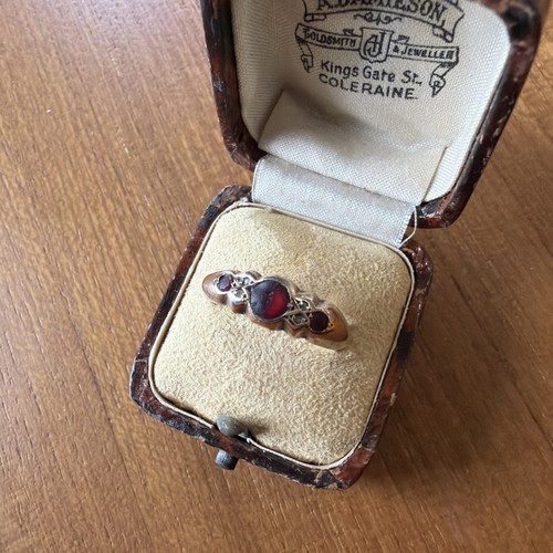 Antique 9ct rose gold - antique,
