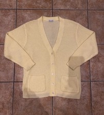 Damart Women's Yellow Knitted