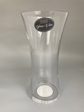 Large Clear Glass Flower Vase