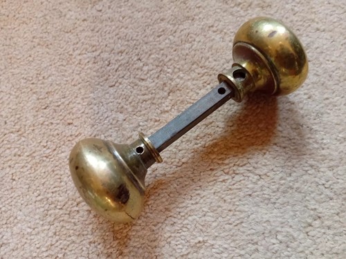 Brass cottage door - cottage,