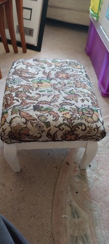 Vintage foot stool - stool,