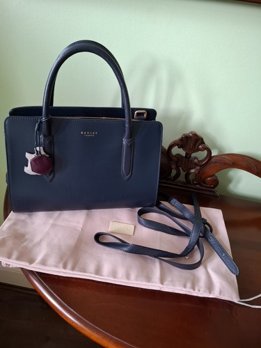 Radley blue handbag - radley,
