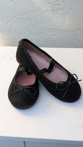 Black ballet flats with - black,