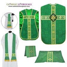 NEW Green Roman Fiddleback