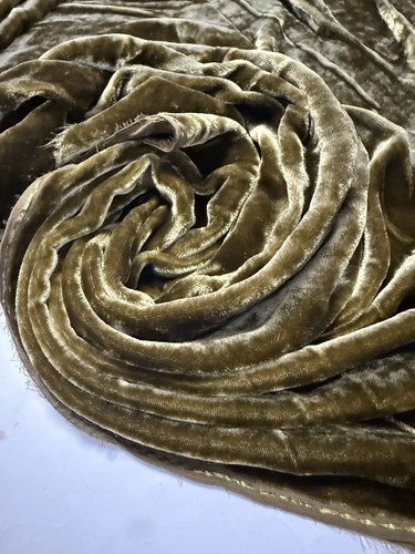 Silk velvet fabric long - 3m, x