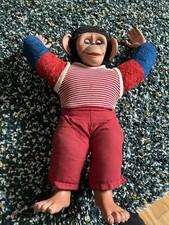 Jacko Monkey Soft Toy Doll Vintage Woolworths 80’s Nostalgia Toy