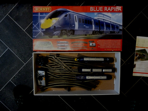 Boxed hornby train - set/, sold