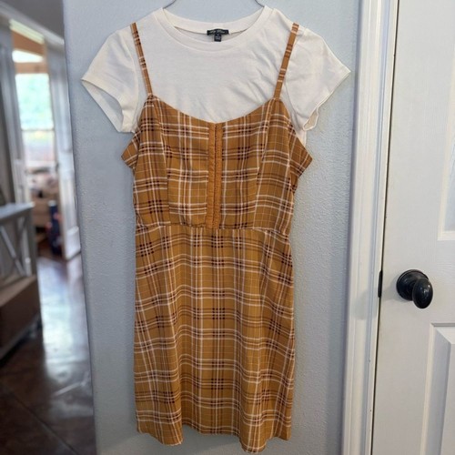 Juniors plaid dress - juniors, with