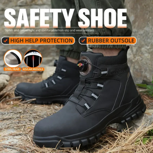 Steel toe work - toe, shoes