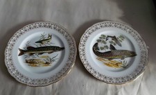 2 x Gainsborough China, Dessert Plates.