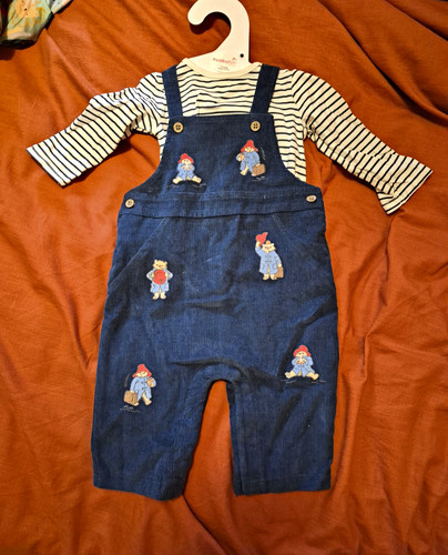 Paddington bear 2pc outfit - paddington,