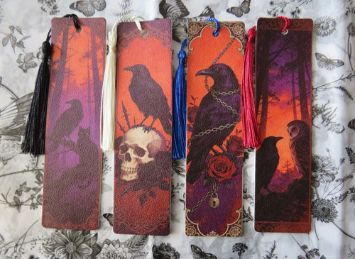 Set tassel bookmarks gothic - set,