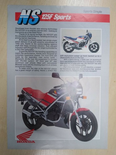 Honda ns125f 125 f - ns125f,
