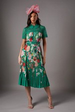 Coast Green Midi Dress Womens Occasion Dresses