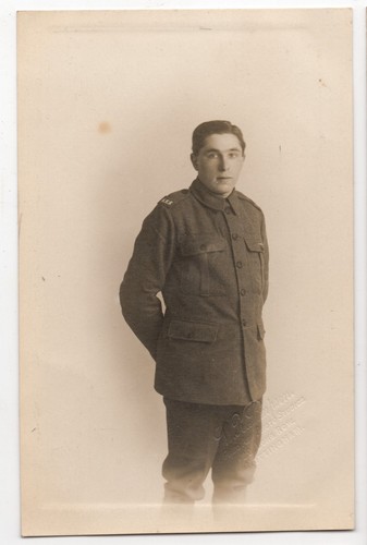 Military postcard ww1 soldier - postcard,