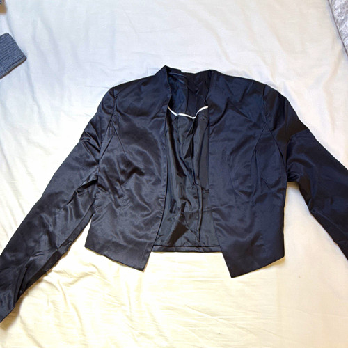 Label lab black satin - label,