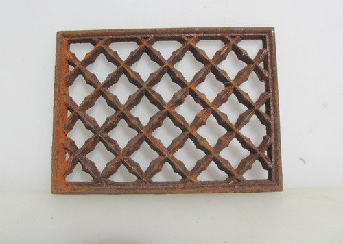 Antique iron air - brick, vent