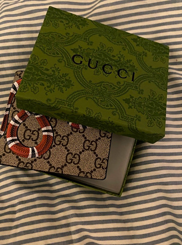 Gucci snake bifold - bifold, wallet